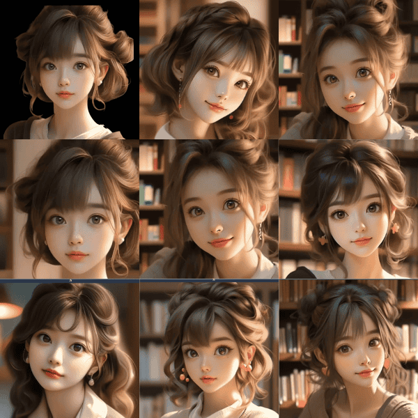 無聲美容小編藝術照