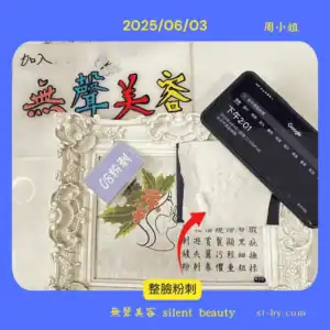 整臉粉刺清除實錄，呈現無聲美容完整處理流程與效果。